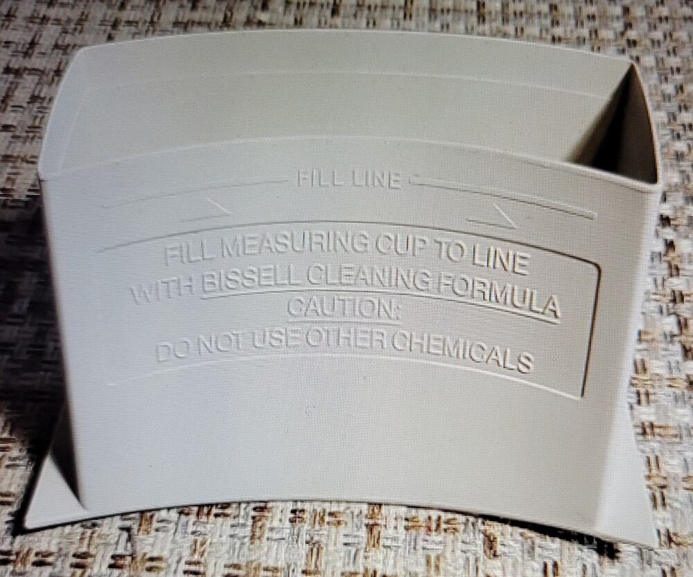 BISSEL 1660 Powerlifter Deep Cleaning ProMax Carpet Cleaner Measuring Cup Cover